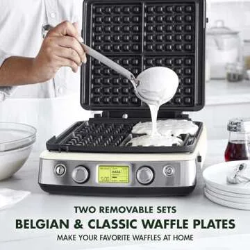 GreenPan Elite Waffle Iron - Healthy Ceramic Nonstick