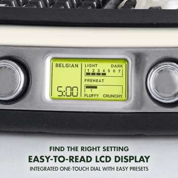 GreenPan Elite Waffle Iron - Healthy Ceramic Nonstick