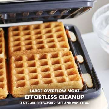 GreenPan Elite Waffle Iron - Healthy Ceramic Nonstick