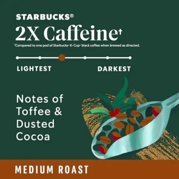 Starbucks Medium Roast K-Cup Coffee Pods - 60 Count
