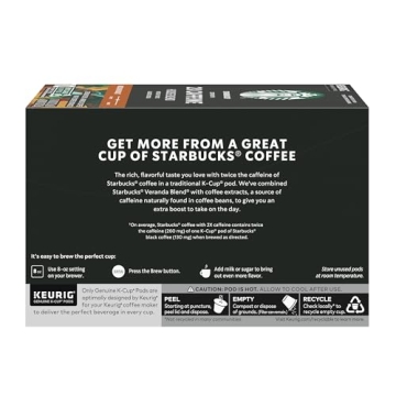 Starbucks Medium Roast K-Cup Coffee Pods - 60 Count