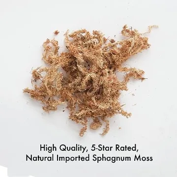 Better-Gro Premium Moss for Healthy Plants - 100% Natural Sphagnum