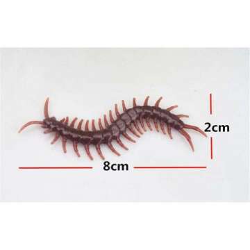 Realistic 20pcs Fake Insects Set for Pranks