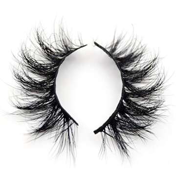 Visofree Full Volume Mink Eyelashes for Dramatic Looks