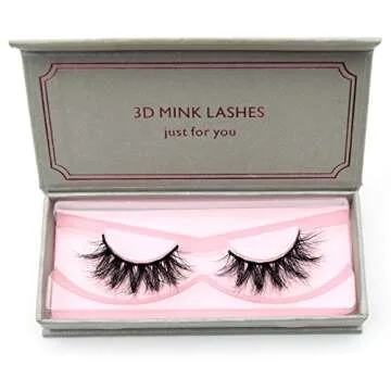 Visofree Full Volume Mink Eyelashes for Dramatic Looks