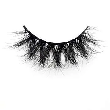 Visofree Full Volume Mink Eyelashes for Dramatic Looks