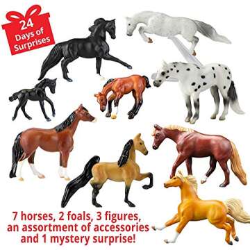 Breyer Holiday Advent Calendar with Collectible Horses