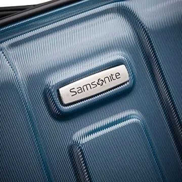 Samsonite Centric Hardside Expandable Luggage with Spinner Wheels, Teal, Carry-On 20-Inch