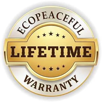 EcoPeaceful Stainless Steel Mason Jar Lids - Safe & Durable