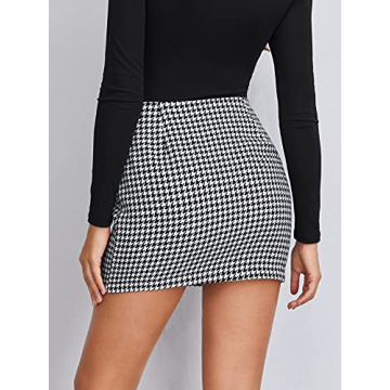 Floerns Women's High Waist Bodycon Mini Skirt - Chic & Versatile