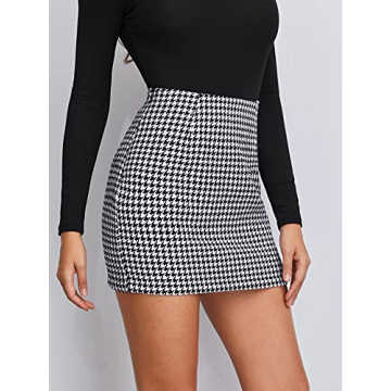 Floerns Women's High Waist Bodycon Mini Skirt - Chic & Versatile