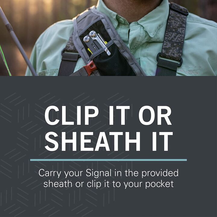 LEATHERMAN Signal Camping Multitool with Fire Starter