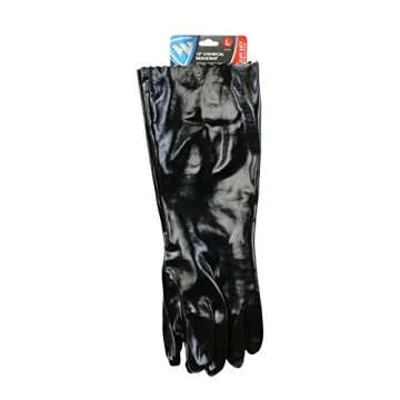West Chester Chemical Resistant PVC Work Gloves for Safety