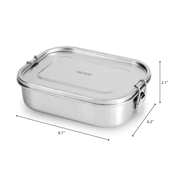 Stainless Steel Bento Box - 1400ML with Leakproof Design