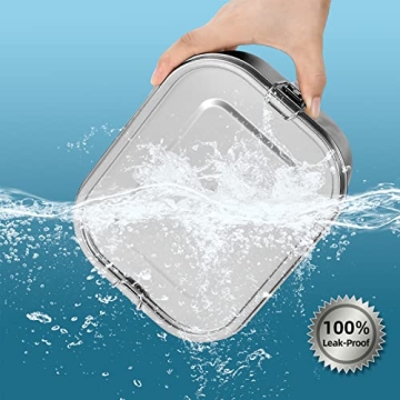 Stainless Steel Bento Box - 1400ML with Leakproof Design