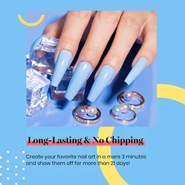 Beetles Gel Nail Polish Light Blue 15ml for DIY Manicure