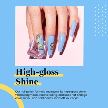 Beetles Gel Nail Polish Light Blue 15ml for DIY Manicure