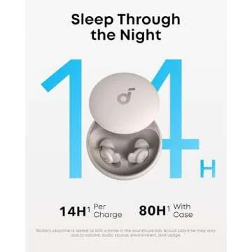 Soundcore Sleep A20 Earbuds by Anker, 80H Playtime