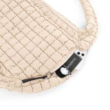 Stylish ODODOS Quilted Tote Bag for Women