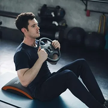 Yes4All Ergonomic Foldable Ab Mat for Core Exercises