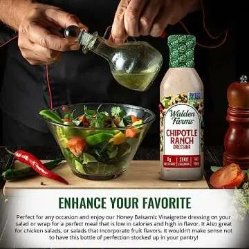 Walden Farms Chipotle Ranch Dressing 2 Pack - Zero Calories