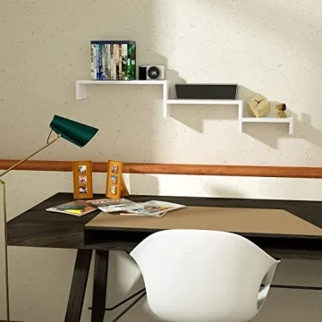 SRIWATANA Floating Shelves - Solid Wood & Easy Installation