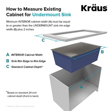 KRAUS Pax 24-Inch Stainless Steel Kitchen Sink for Modern Design