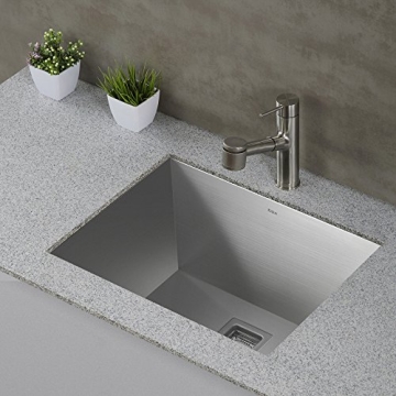 KRAUS Pax 24-Inch Stainless Steel Kitchen Sink for Modern Design