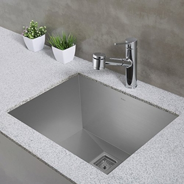 KRAUS Pax 24-Inch Stainless Steel Kitchen Sink for Modern Design
