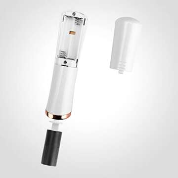 Glue Shaker for Eyelash Extensions, Electric Nail Lacquer Shaker with Base, Nail Polish Glue Shaker, White