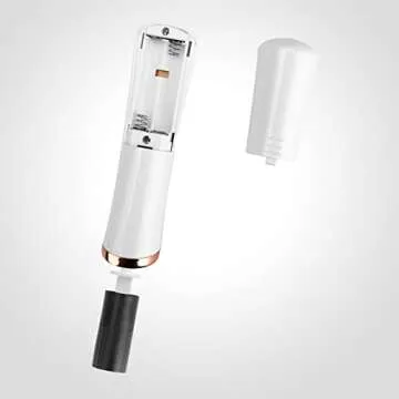 Glue Shaker for Eyelash Extensions, Electric Nail Lacquer Shaker with Base, Nail Polish Glue Shaker, White