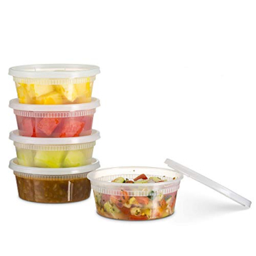 Basix 24 Count 8 Oz Food Storage Containers with Lids