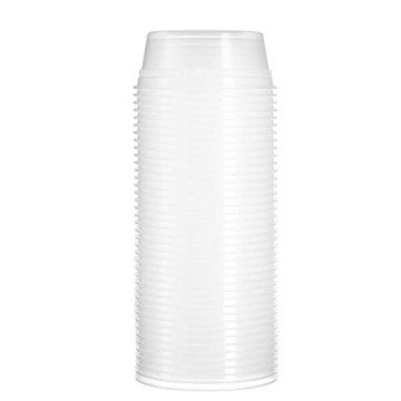 Basix 24 Count 8 Oz Food Storage Containers with Lids