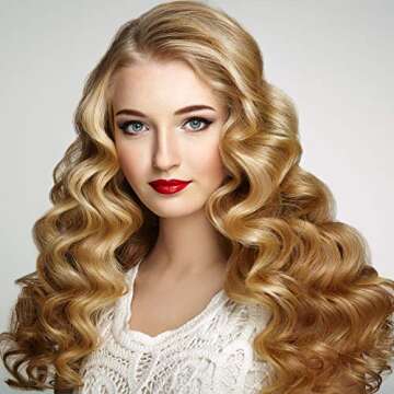 FEPITO 36 Pack Hair Curlers No Heat Easy Styling Kit