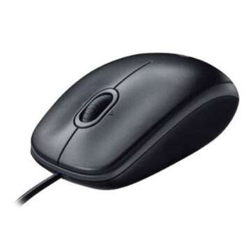 Buy Logitech M110 Mouse - Reliable Corded Optical Design