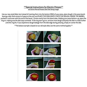 Gingerbread 8 Disk Set for Cookie Presses