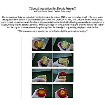 Gingerbread 8 Disk Set for Cookie Presses