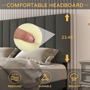 Fangflower Platform Bed Frame for Stylish Sleep Comfort