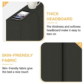 Fangflower Platform Bed Frame for Stylish Sleep Comfort