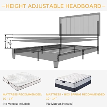 Fangflower Platform Bed Frame for Stylish Sleep Comfort