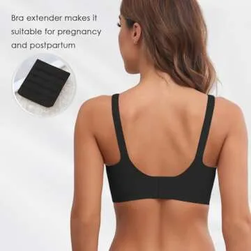 As Fairy Seamless Maternity Bra for Comfortable Nursing