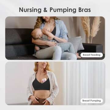 As Fairy Seamless Maternity Bra for Comfortable Nursing