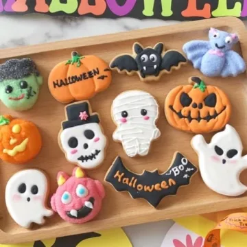 Mini Halloween Cookie Cutters Set for Creative Baking