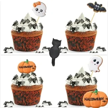 Mini Halloween Cookie Cutters Set for Creative Baking