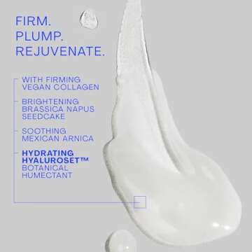 The Outset Firming Vegan Collagen Prep Serum - Gentle, Fragrance Free Multi-Benefit Serum - Hydrating, Brightening, Plumping and Anti-Aging - Clean, Vegan, Gluten Free - All Skin Types - 1 fl oz