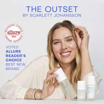 The Outset Firming Vegan Collagen Prep Serum - Gentle, Fragrance Free Multi-Benefit Serum - Hydrating, Brightening, Plumping and Anti-Aging - Clean, Vegan, Gluten Free - All Skin Types - 1 fl oz
