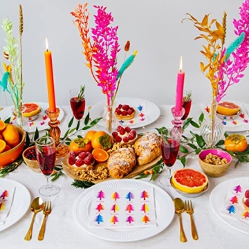 Talk Tables Pink Glass Candlestick Holder | Elegant Table Decor