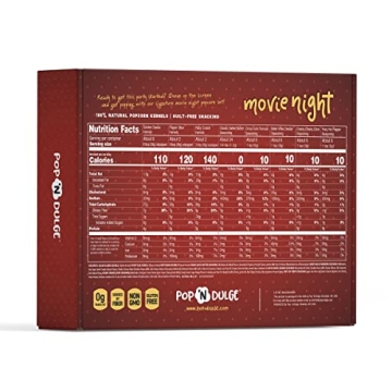 Valentine's Day Popcorn Gift Set for Movie Nights