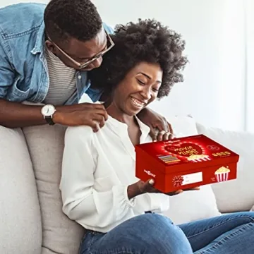 Valentine's Day Popcorn Gift Set for Movie Nights