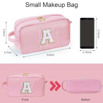 Personalized YOOLIFE Makeup Bag for Women - Cute and Stylish